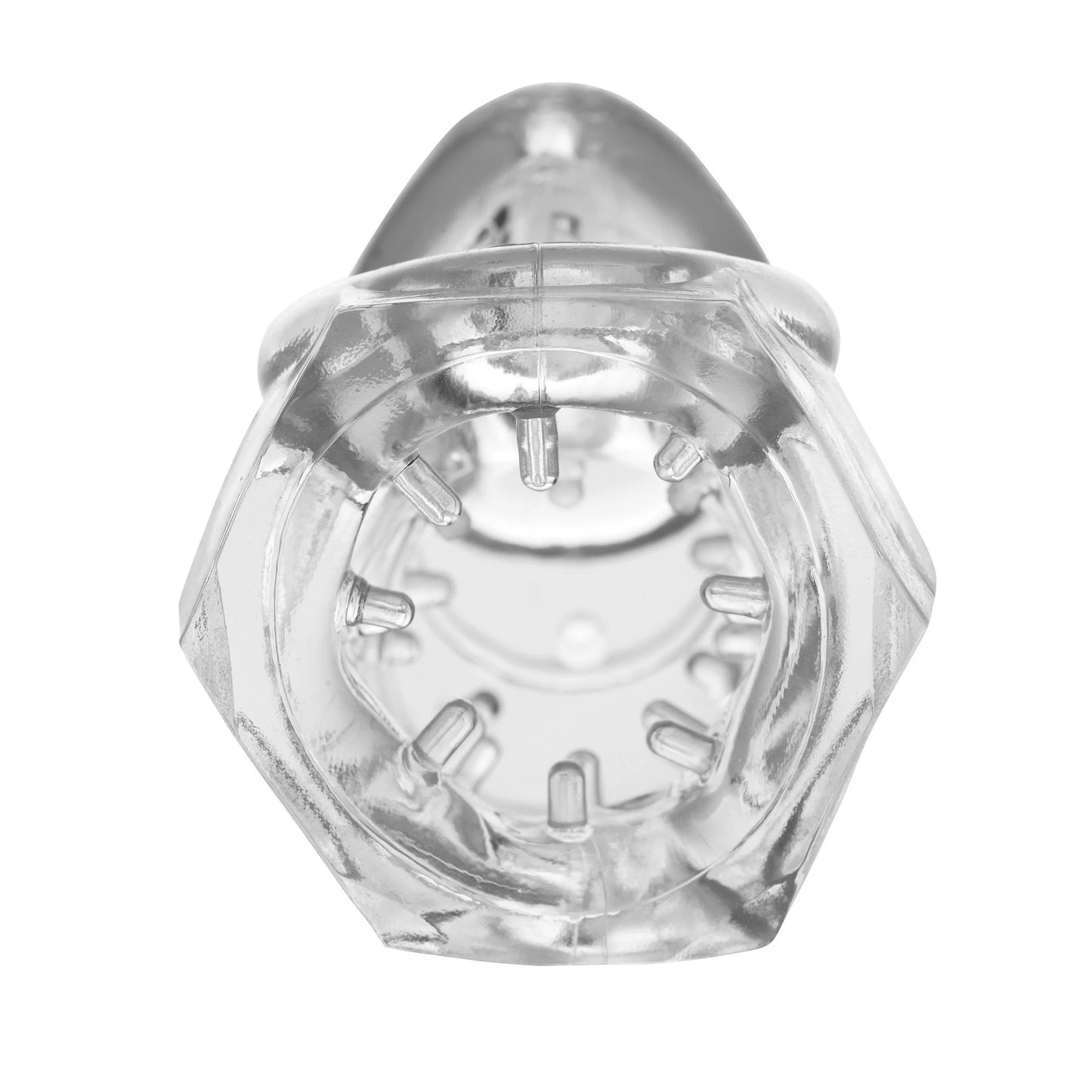 DETAINED 2.0 RESTRICTIVE CHASTITY CAGE WITH NUBS