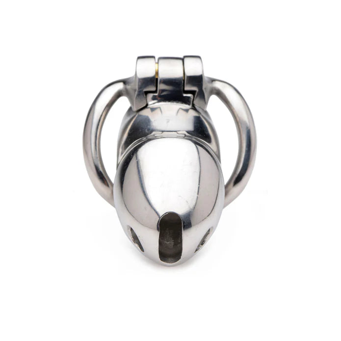 Rikers Steel Locking Chastity Cage