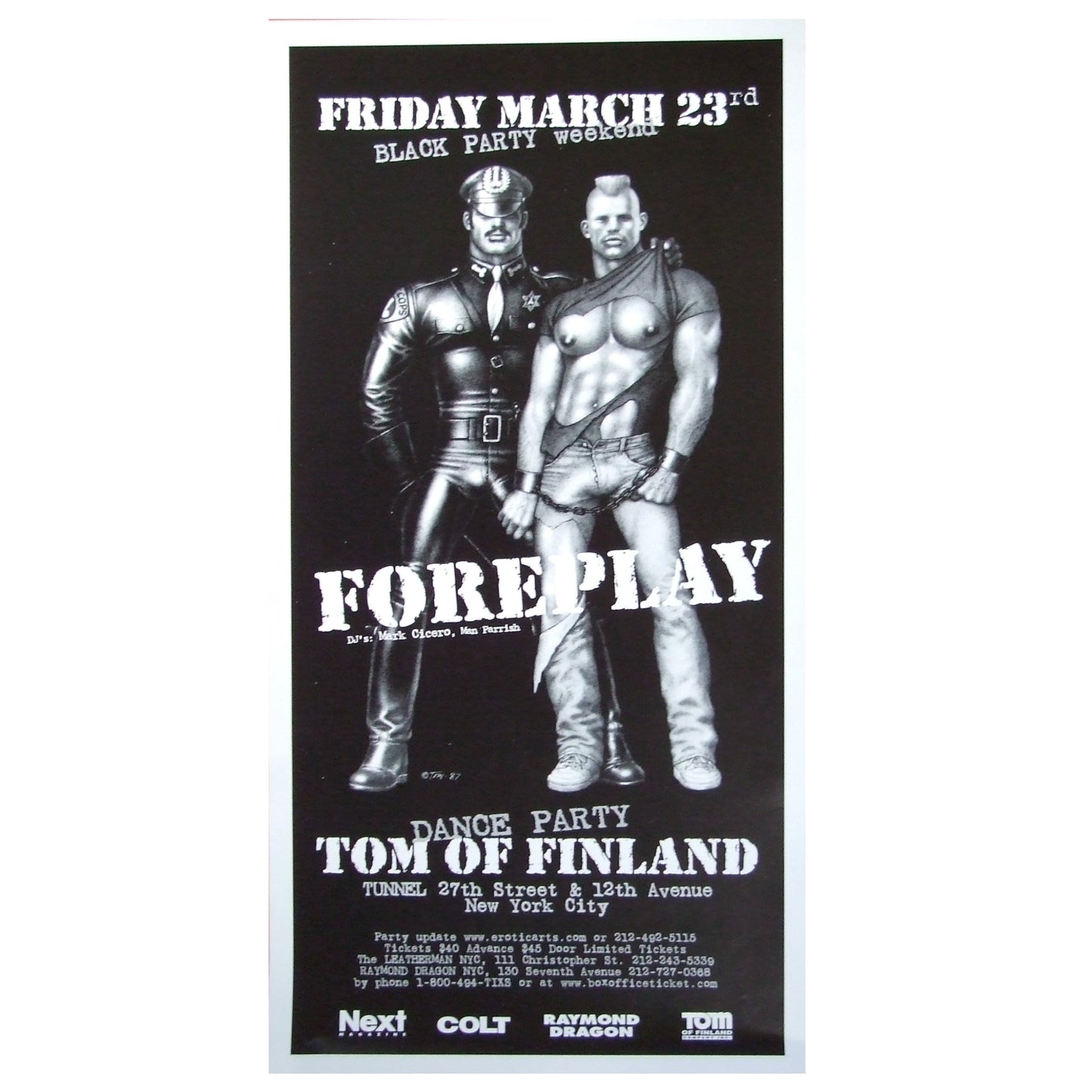 FOREPLAY Print - Tom of Finland