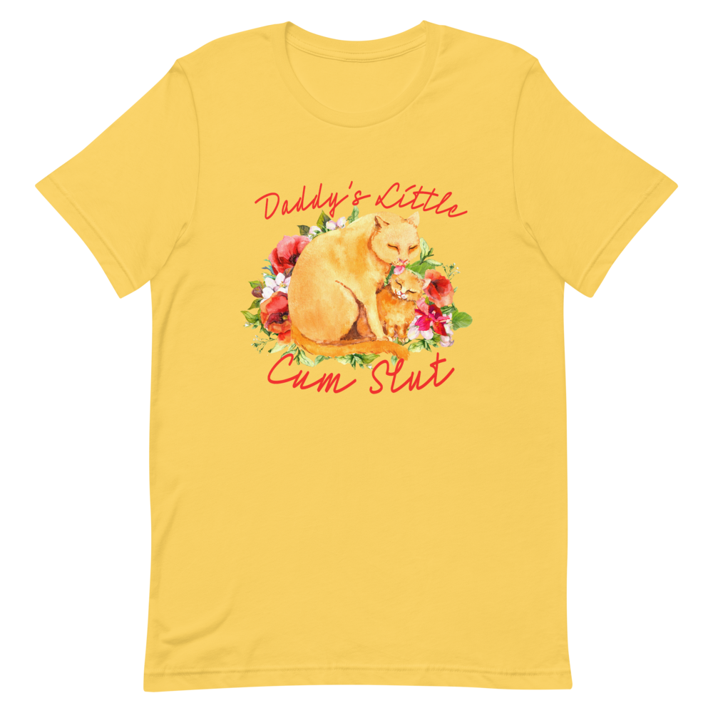 DaddyÕs Cum Slut T-Shirt Main Image.