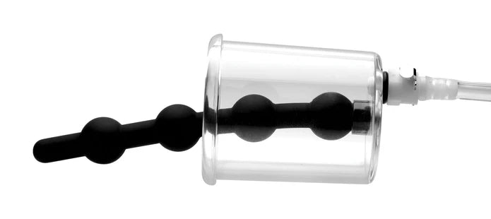 TOM OF FINLAND Rosebud Cylinder With Beaded Silicone Insert