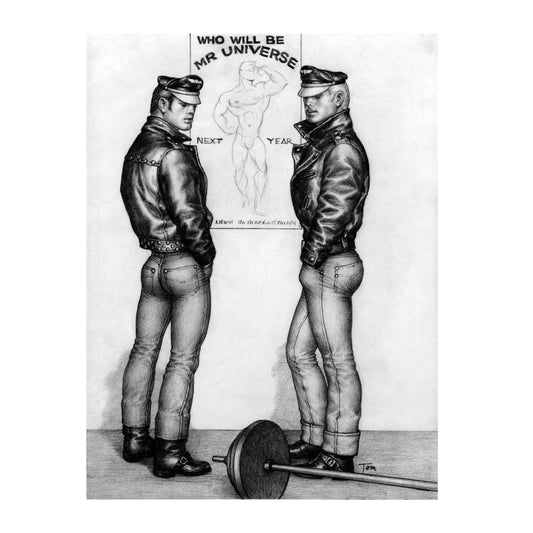 Who Will Be Mr Universe Print - Tom of Finland