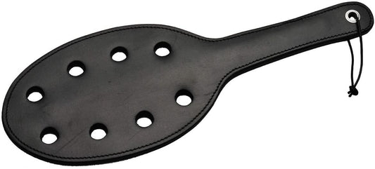 Leather Rounded Paddle with Holes Main Image