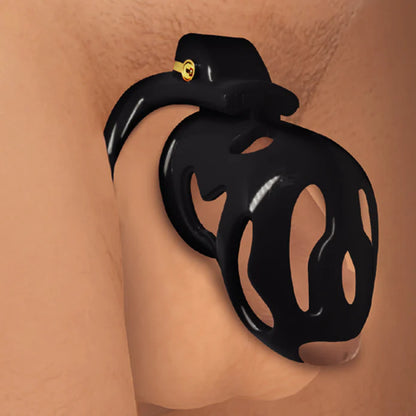 HARD STOP DOUBLE RING CHASTITY CAGE