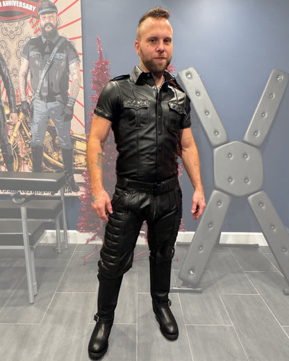 Limited Edition Rough Leather Chopper Pants