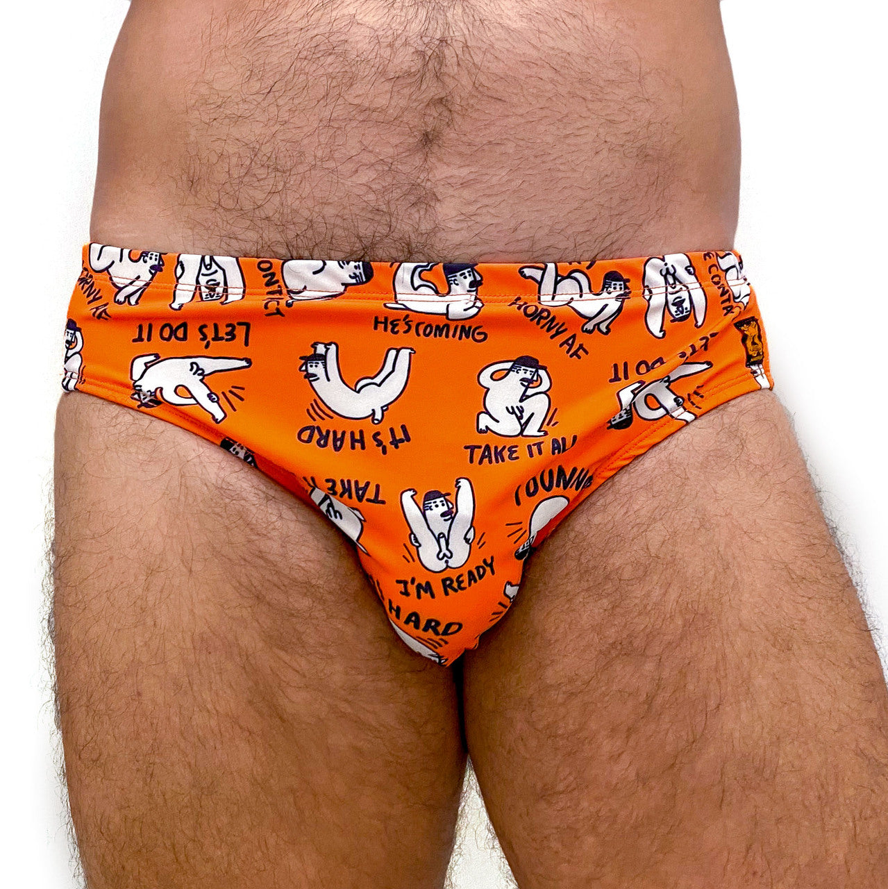 Radriguez Pop Swim Briefs Main Image.