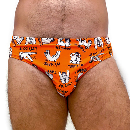 Radriguez Pop Swim Briefs Main Image.
