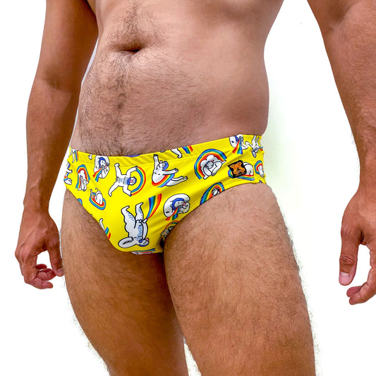 Radriguez Rainbows Swim Briefs