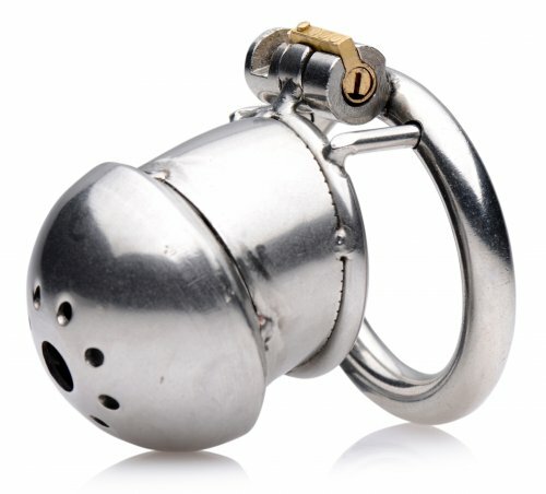 Rikers 24-7 Stainless Steel Locking Chastity Cage Main Image