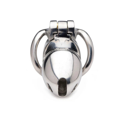 Rikers Steel Locking Chastity Cage