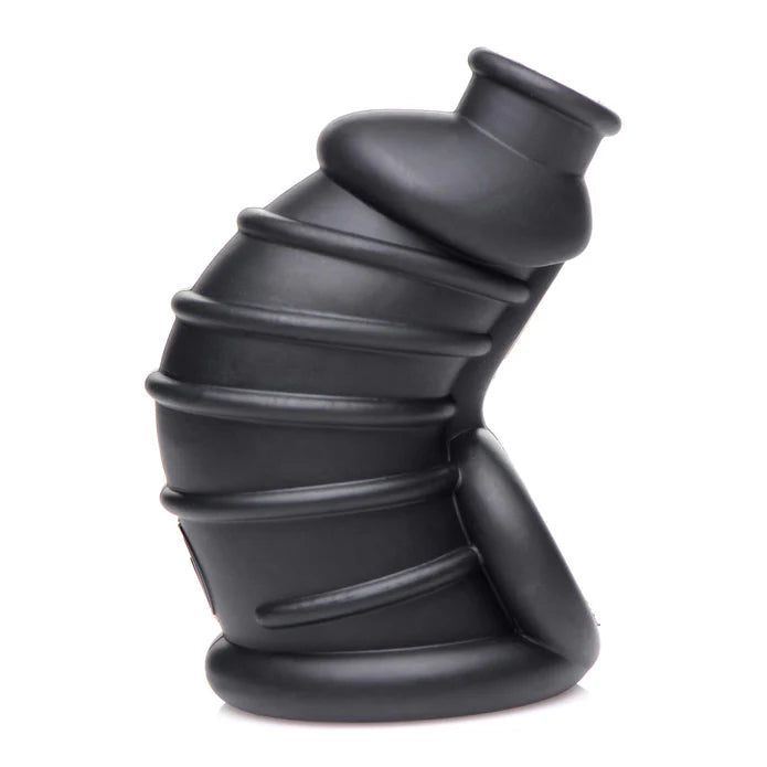 DARK CHAMBER SILICONE CHASTITY CAGE