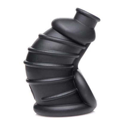 DARK CHAMBER SILICONE CHASTITY CAGE