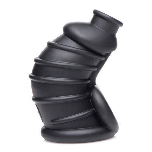 DARK CHAMBER SILICONE CHASTITY CAGE
