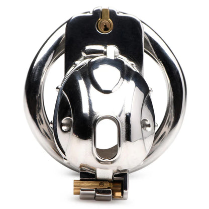 ENTRAPMENT DELUXE LOCKING CHASTITY CAGE