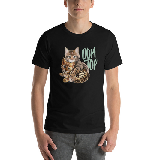 Dom Top (Kitties) T-Shirt Main Image.