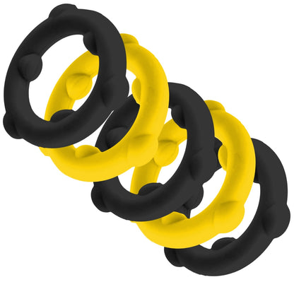 GEARHEADS 5-PACK Cockrings - Oxballs