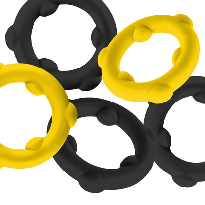 GEARHEADS 5-PACK Cockrings - Oxballs
