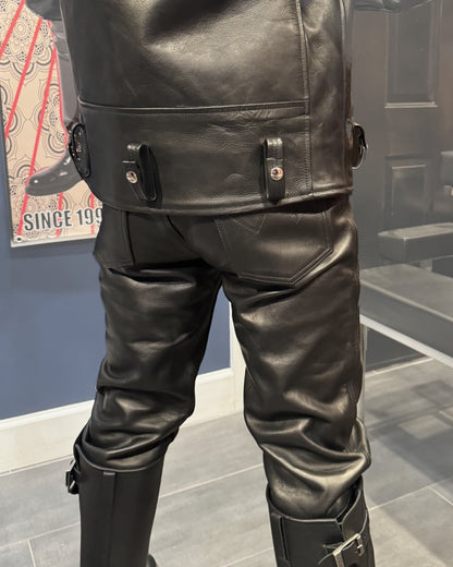 Limited Edition Rough Leather Jeans