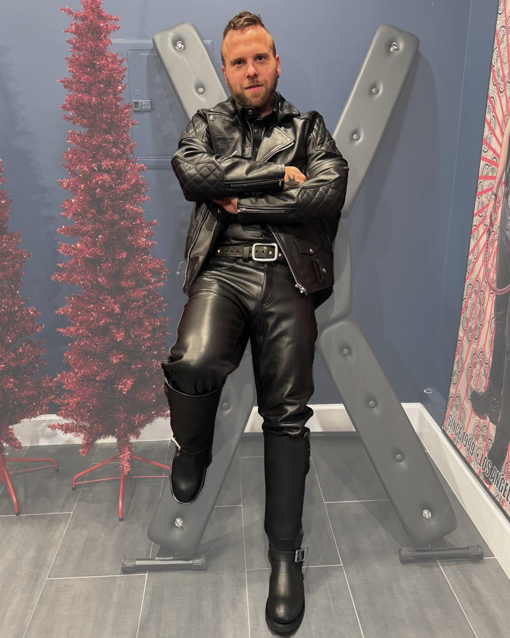 Limited Edition Rough Leather Jeans