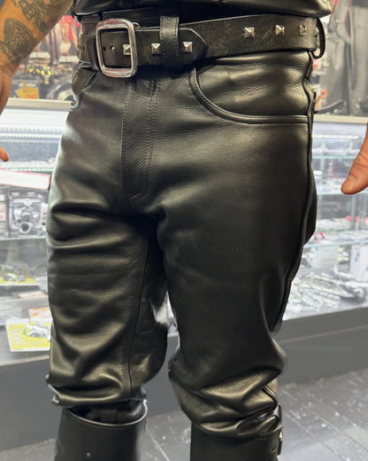 Limited Edition Rough Leather Jeans