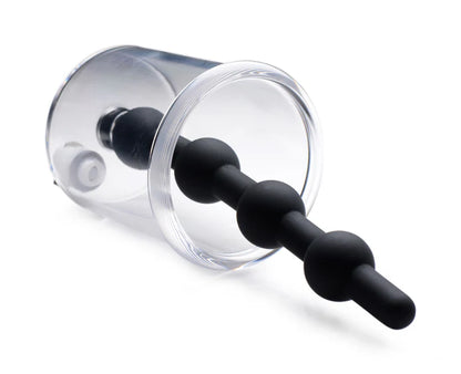 TOM OF FINLAND Rosebud Cylinder With Beaded Silicone Insert