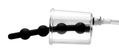 TOM OF FINLAND Rosebud Cylinder With Beaded Silicone Insert